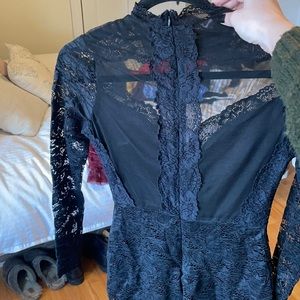 Black bodycon dress, XS